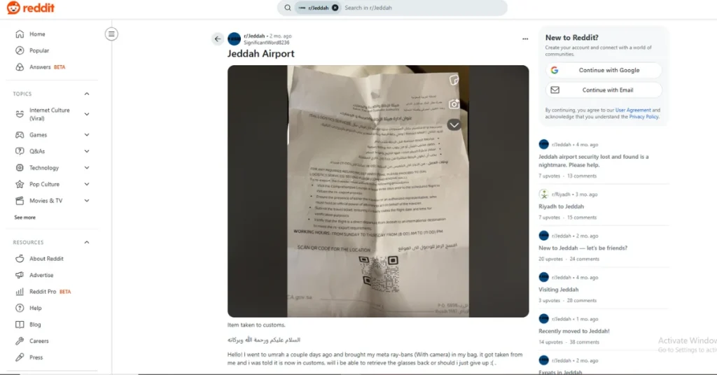 reddit jeddah airport