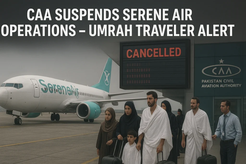 serene airline suspended by caa