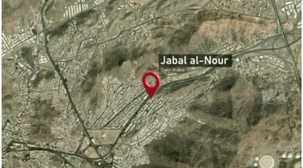 Jabal Al-Nour Map