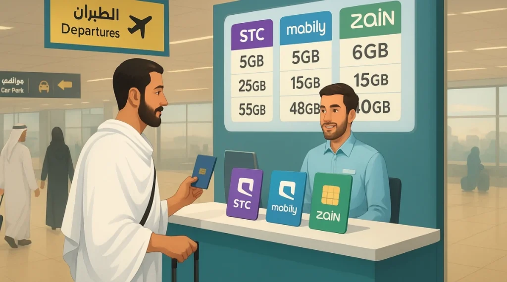 Saudi SIM Card for Umrah in 2026